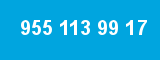 955 113 99 17 955 113 99 17